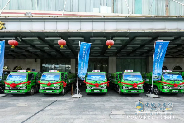 駿鈴新能源工程車頻頻交車，開啟綠色城建新未來