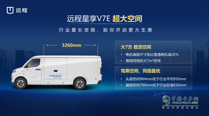 每年多賺23000元！城配7方全新遠(yuǎn)程星享V7E上市