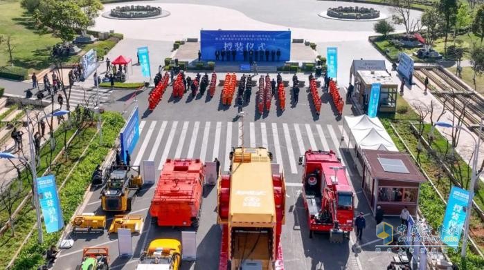 66 輛慶鈴汽車“生命之舟”入玉溪，筑牢新時代國家應急救援堅固壁壘