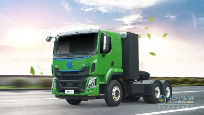 電耗低至1.1度電/km，乘龍H5新能源牽引車不簡單