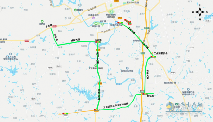 江西宜春?；愤\(yùn)輸車輛限制通行