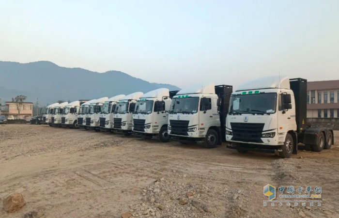 高效創(chuàng)富 漢馬科技M7E純電牽引車，助力卡友跑贏開局盈運(yùn)路