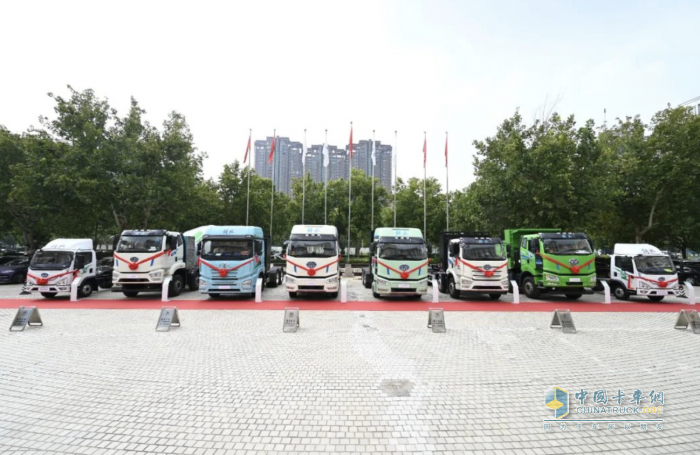 勢(shì)不可擋！一汽解放新能源車年銷破萬
