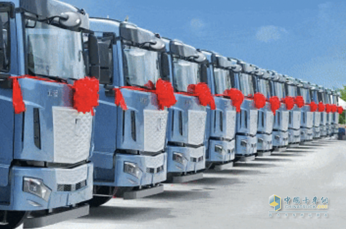 遠(yuǎn)程X7E純電牽引車賦能浙江大宗物流零碳升級(jí)