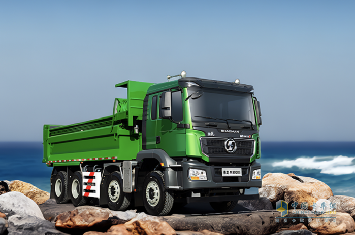 中集·陜汽一體化：M3000E新能源渣土車，定義綠色新標桿！