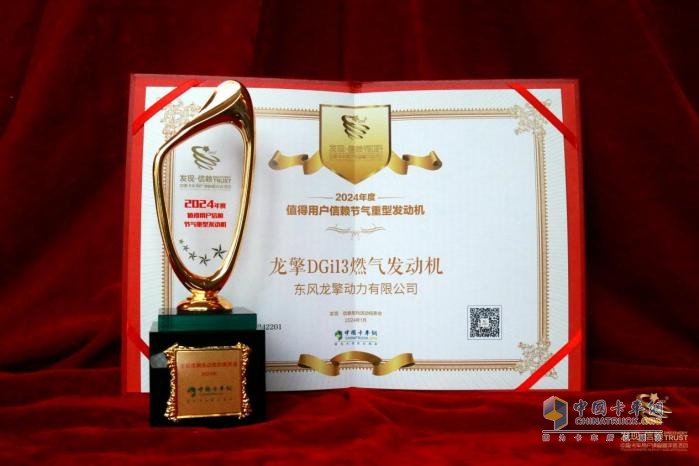 燃爆全場(chǎng)！龍擎DGi13燃?xì)獍l(fā)動(dòng)機(jī)斬獲值得用戶信賴節(jié)氣發(fā)動(dòng)機(jī)獎(jiǎng)