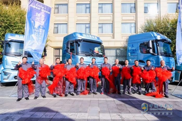 陜汽H6000E新能源牽引車批量交付，漢德明星產(chǎn)品強(qiáng)勢助力！