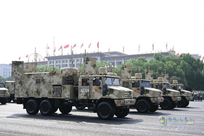 解放軍車，在天安門廣場成功受閱！