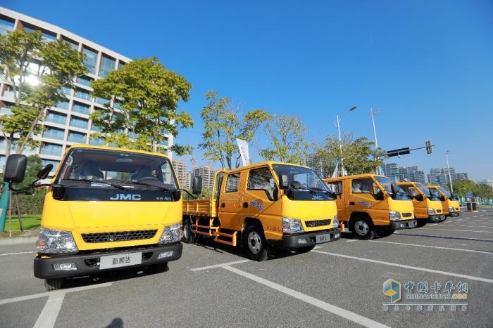 緊跟時代的脈搏 江鈴順達工程車闊步奮進在城建新征程