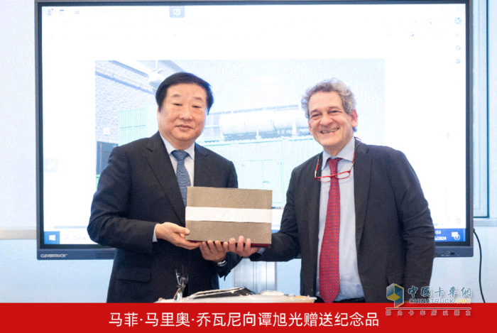 譚旭光：濰柴與意大利CTM公司攜手開拓全球高端發(fā)電動(dòng)力市場(chǎng)！
