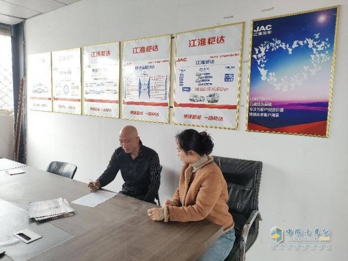 做二手物品回收，河南商丘陳師傅說江淮1卡愷達(dá)X6剛剛好