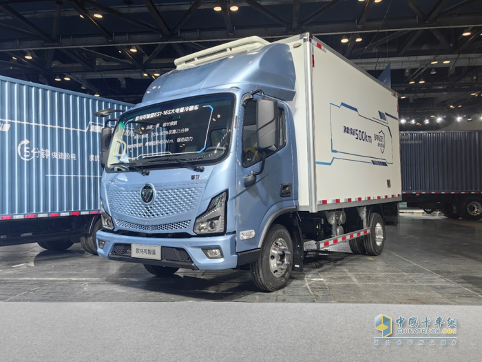 續(xù)航超500km，歐馬可智藍(lán)165度純電輕卡 “大電量天花板”
