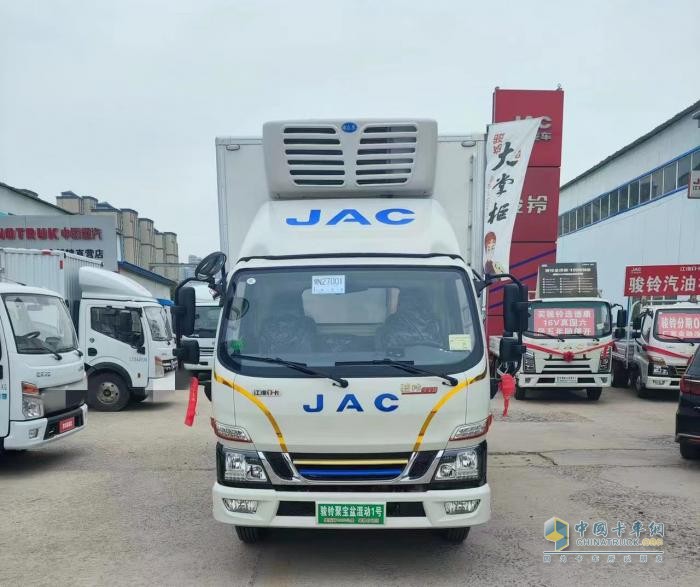 江淮1卡混動1號再布局，駿鈴聚寶盆混動冷藏車升級來襲