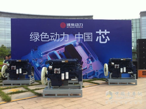 濰柴動力配置自主研發(fā)的ECU電控系統(tǒng)發(fā)動機(jī)