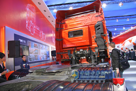 2010北京車(chē)展集瑞460重卡