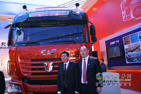 2010北京車(chē)展集瑞460重卡