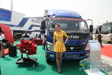 2010北京車(chē)展福田汽車(chē)車(chē)模