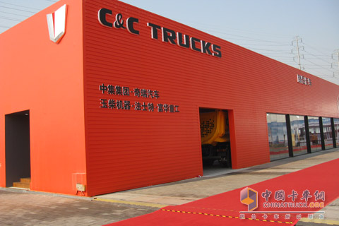 2010北京車(chē)展集瑞重工展館外景