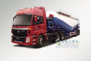 福田戴姆勒 歐曼ETX 375馬力 8×4 9系粉粒物料運(yùn)輸車