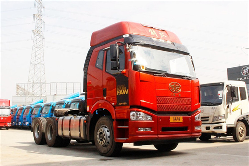 一汽解放 J6P重卡 領(lǐng)航版復(fù)合型 460馬力 6X4 國五牽引車(CA4250P66K24T1A1E5)