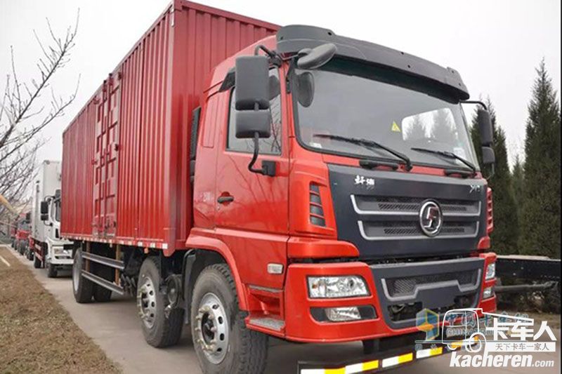 陜汽商用車 軒德X6中卡 245馬力 6X2 9.6米 國(guó)五 廂式載貨車(SX5254XXYGP5)