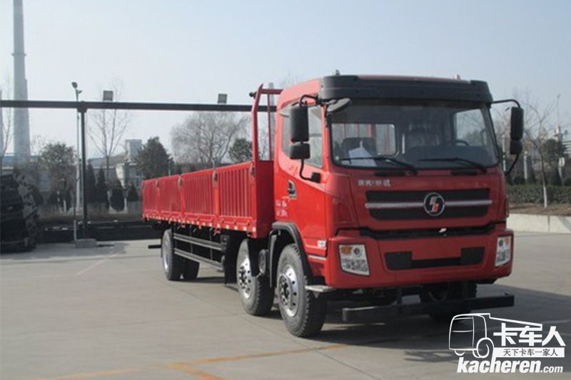 陜汽商用車 軒德X6中卡 輕量化版 245馬力 6X2 9.6米 國五 欄板載貨車(457后橋)