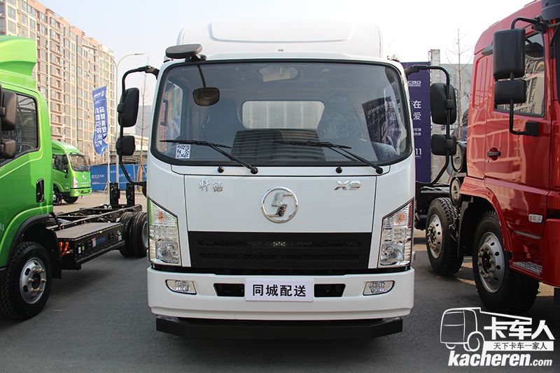 陜汽商用車 軒德X9 物流版 125馬力 4.2米 國(guó)五 單排廂式輕卡(SX5040XXYGP5)