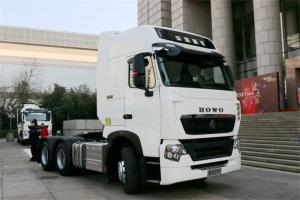 中國(guó)重汽 HOWO T7H重卡 500馬力 6X4 國(guó)六牽引車(chē)(ZZ4257V324HF1B)