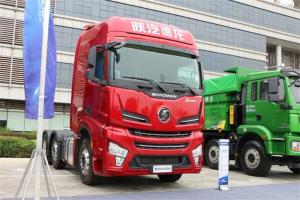 陜汽重卡 德龍X6000 500馬力 6X2 國五AMT自動(dòng)擋牽引車(中提升)(SX4250GC3)