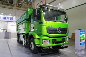 陜汽重卡 德龍新M3000 350馬力 8X4 5.6米 國(guó)五垃圾自卸車(chē)(SX5310ZLJMB246B)