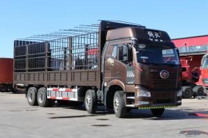 一汽解放 新J6P重卡 重載型 460馬力 8X4 9.65米 國(guó)五倉柵式載貨車(CA5310CCYP66K24L7T4E5)