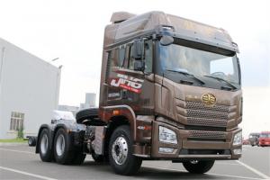 一汽解放青汽 JH6重卡 400馬力 6X4 國五牽引車(褐色)(CA4250P26K15T1E5A80)