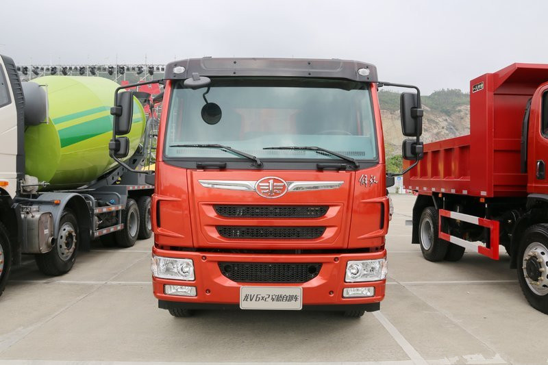 一汽解放青汽 龍V 窄橋版 220馬力 6X2 5.2米 國五自卸車