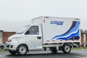 開(kāi)瑞汽車 優(yōu)勁EV 2019款 舒適型 2.67T 2.9米單排 41.5kWh 純電動(dòng)廂式運(yùn)輸車(SQR5032XXYBEVH08)