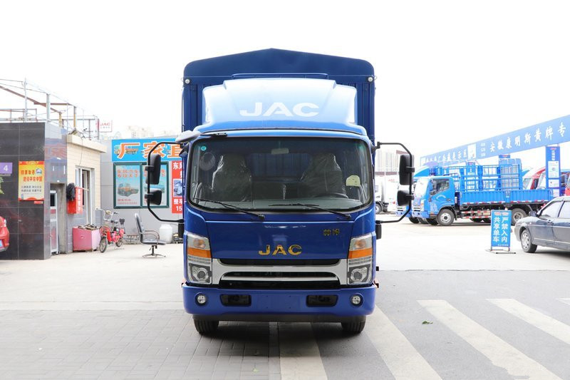 江淮 帥鈴Q7 154馬力 5.2米 國(guó)五排半倉柵式輕卡載貨車(HFC5120CCYP91K1D1V)