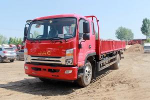 江淮 帥鈴Q9 160馬力 6.8米 國(guó)五排半欄板載貨車(HFC1142P70K1E1V)