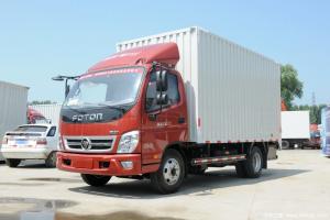 福田 奧鈴CTX 156馬力 5.2米 國(guó)五排半倉(cāng)柵式輕卡載貨車(BJ5149CCY-F4)