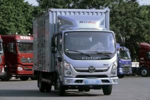 福田 奧鈴速運 120馬力 4.14米單排廂式輕卡載貨車(國六)(BJ5048XXY8JDA-AB2)