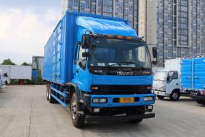 慶鈴 FVZ重卡 300馬力 6X4 9.35米 國(guó)五廂式載貨車(八擋)(QL5250XXYWTFZJ)