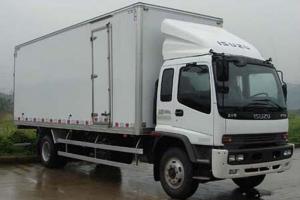 慶鈴 FTR系列中卡 205馬力 4X2 9.6米 國(guó)五廂式載貨車(chē)(QL5180XXYVTFRJ)