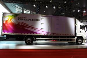 慶鈴 五十鈴巨咖 350馬力 4X2 9.6米 國(guó)五廂式載貨車(QL5080XXYU1VDR)
