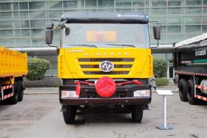 上汽紅巖 新金剛M500 330馬力 8X4 7.6米 國(guó)五 LNG自卸車(chē)(CQ3316HTG366TBA)