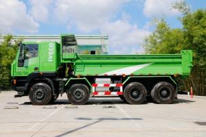 上汽紅巖 新金剛M500 336馬力 8X4 5.6米 國(guó)五 渣土自卸車(chē)(CQ3316HTWG276)