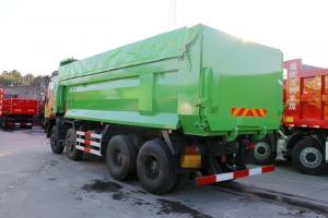 上汽紅巖 新金剛M500 350馬力 8X4 6.8米 國(guó)五 LNG自卸車(chē)(CQ3316HTG336TB)