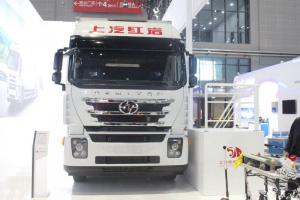 上汽紅巖 杰獅C500重卡 350馬力 4X2 9.6米 國(guó)五 廂式載貨車(CQ5186XXYHTVG701)