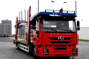上汽紅巖 杰獅M500 290馬力 4X2 國(guó)五 中置軸轎運(yùn)車(CQ5186TCLHMVG681)