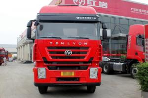 上汽紅巖 杰獅C500重卡 430馬力 8X4 9.55米 國(guó)五 倉(cāng)柵式載貨車(CQ5316CCYHXVG466HH)