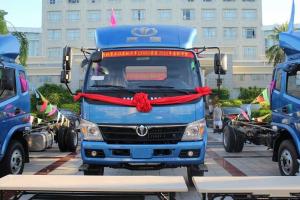 飛碟奧馳 D3系列 130馬力 5.76米 國(guó)五 排半倉(cāng)柵式載貨車(FD5141CCYP63K5-2)