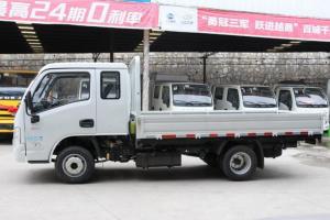 上汽躍進(jìn) 福運(yùn)S80 113馬力 4×2 國六 排半 欄板載貨車 軸距2850mm 