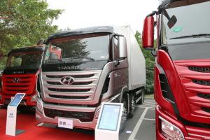現(xiàn)代商用車(chē) 創(chuàng)虎XCIENT重卡 410馬力 8X4 9.37米 國(guó)五 廂式載貨車(chē)(CHM5310XLCKPQ77V)